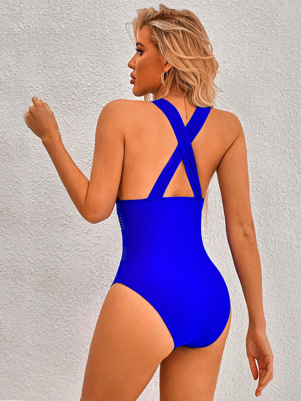 Levoire | Maillot de bain pour femmes Affinant Conservateur de plage Maillot de bain simple Maillot de bain uni