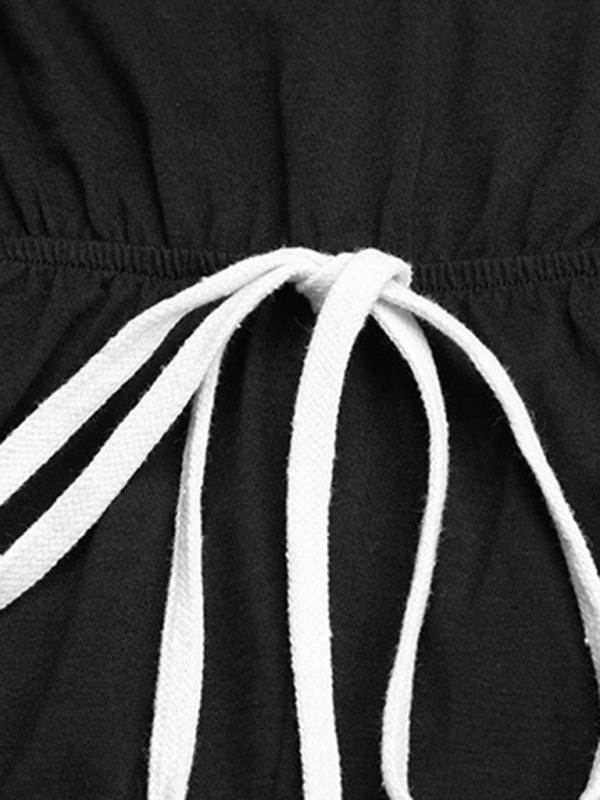 Levoire | Femmes unie une-épaule porter combishort