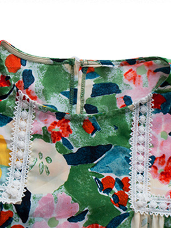 Levoire | Femmes Pointu Broderie Fleur Tempérament Haut Lingerie Chemise