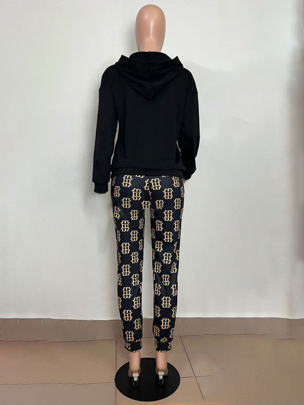 Levoire | Ensemble de pantalons à manches longues imprimé Haute qualité