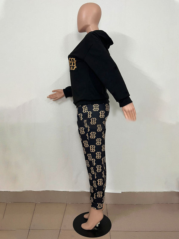 Levoire | Ensemble de pantalons à manches longues imprimé Haute qualité