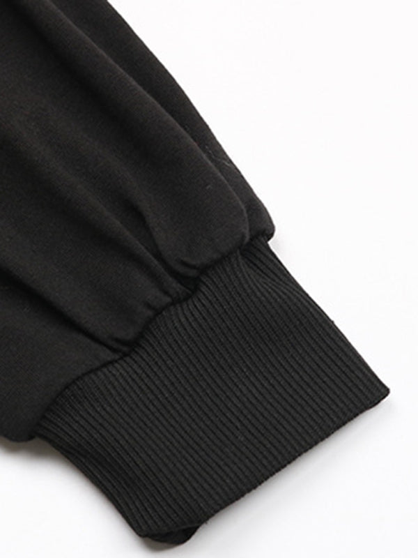 Levoire | Vintage Tops Perles Manches Longues Noir Pull