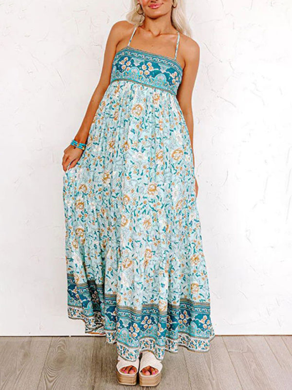 Levoire | Robe Boho Bleu