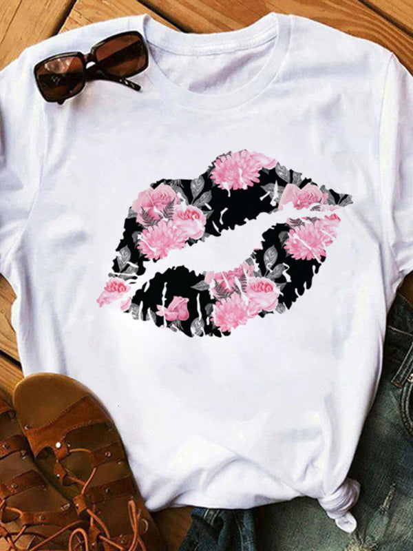 Levoire | Femme motif léopard Lepes Graphique T-shirt Muster7