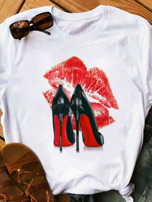Levoire | t-shirt à rayures léopard sexy Leppe col rond T-shirt sans manches haut pour femmes Muster3