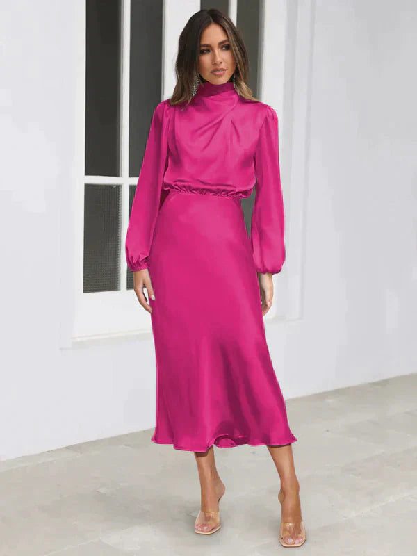 Levoire | Robes De Soirée Élégantes Avec Manches Longues Rosenrot