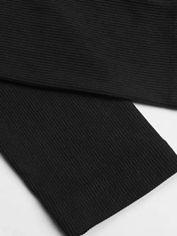 Levoire | Femme Col Resseré Côtes Tricot Combinaison