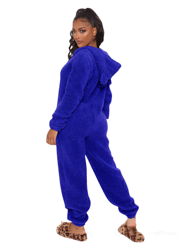 Levoire | Sweat à capuche à manches longues combinaison pantalon vêtements en peluche