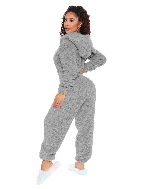 Levoire | Sweat à capuche à manches longues combinaison pantalon vêtements en peluche