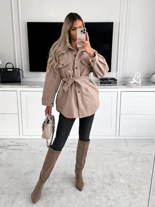 Levoire | Veste Avec Ceinture