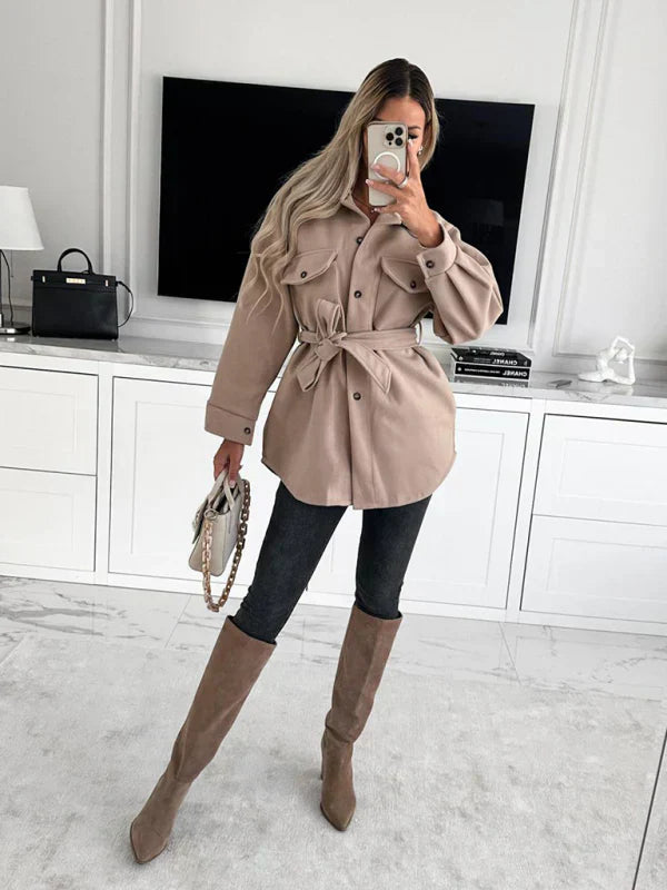 Levoire | Veste Avec Ceinture