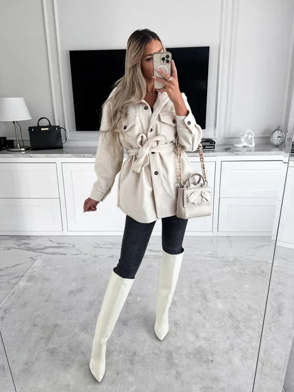 Levoire | Veste Avec Ceinture