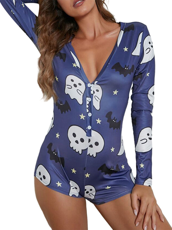 Levoire | Modeconscient Femme nouveau Halloween Combinaison pyjama