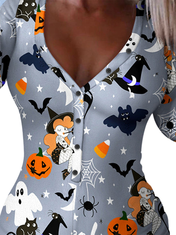 Levoire | Modeconscient Femme nouveau Halloween Combinaison pyjama