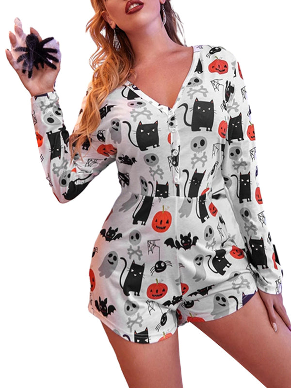 Levoire | Modeconscient Femme nouveau Halloween Combinaison pyjama