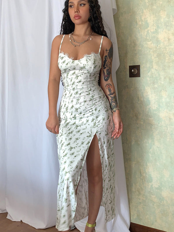 Levoire | Vêtements pour dames nouvelle petite robe à bretelles spaghetti florale