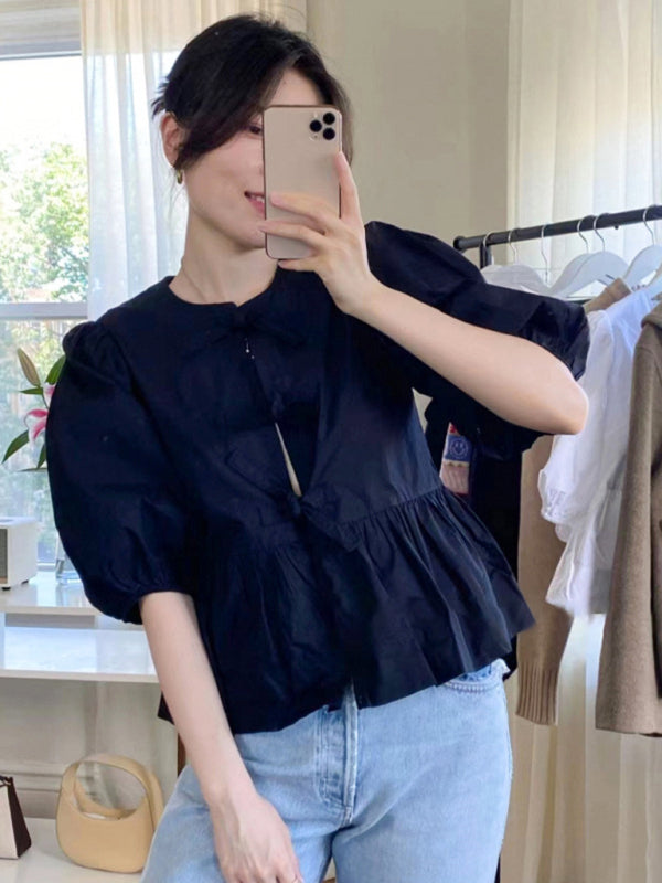 Levoire | Femmes Sans Manches Puffermer Liv T-shirt Sweatshirt Musta