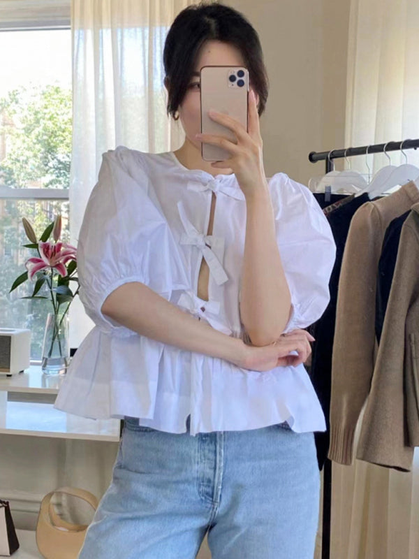 Levoire | Femmes Sans Manches Puffermer Liv T-shirt Sweatshirt Blanc