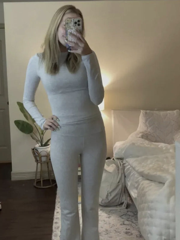 Levoire | Nouvelle femme haute qualité mode style Hong Kong rétro chic robe deux pièces Harmaa