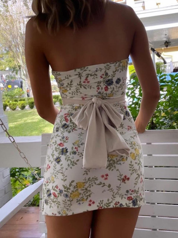 Levoire | Y2K Fleur Tube Robe
