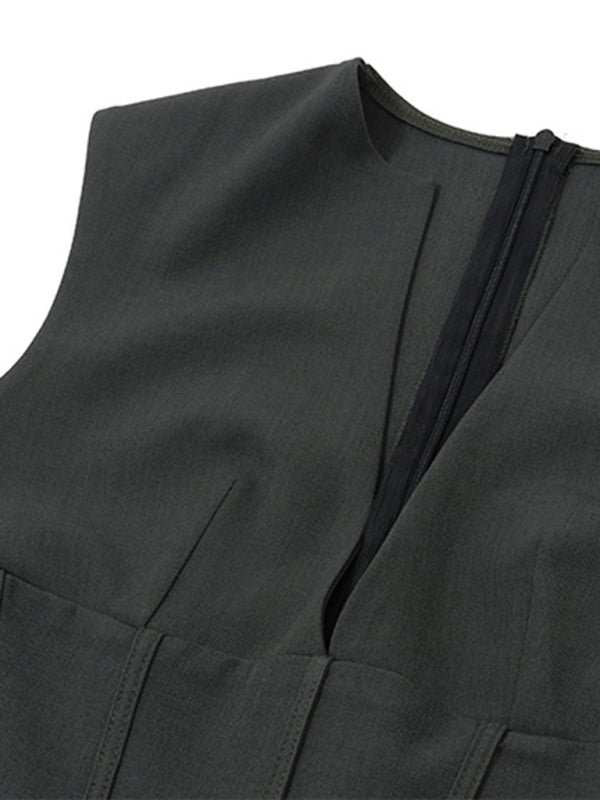 Levoire | Pour femmes nouvelle sexy rétro taille ajustée robe plissée