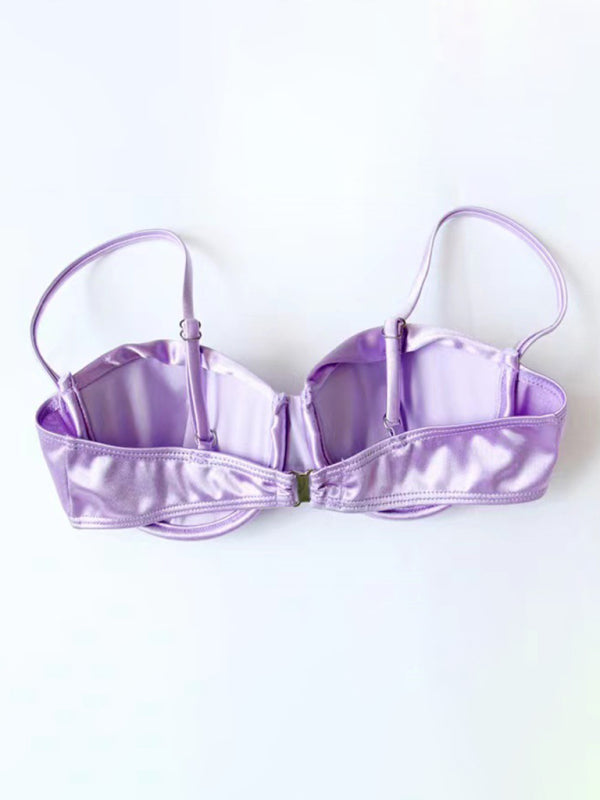 Levoire | Uusi vêtements pour femmes Sweetheart Hottie tissu brillant Push-up sexy spa pierres bikini