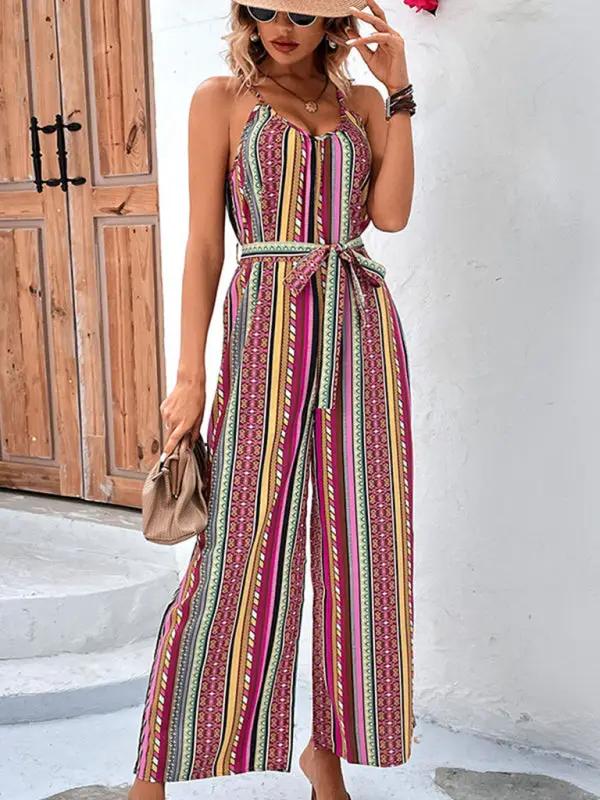 Levoire | Femmes élégantes vacances Boho-combinaisons
