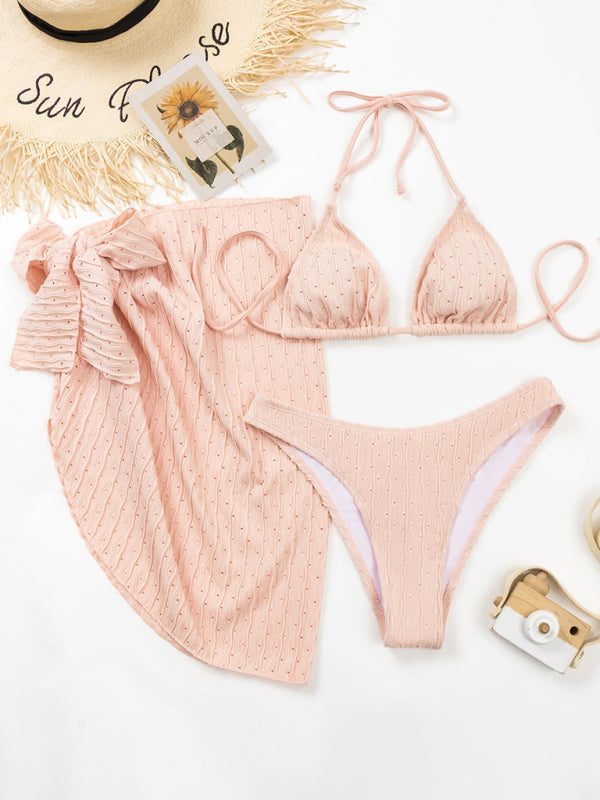 Levoire | Maillot de bain triangulaire à nouer en trois parties