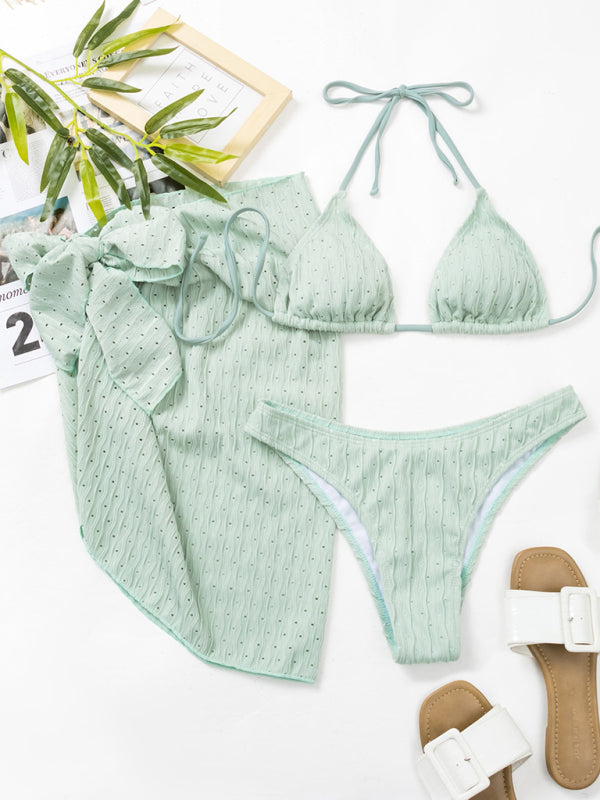 Levoire | Maillot de bain triangulaire à nouer en trois parties