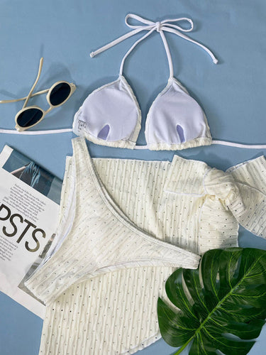 Levoire | Maillot de bain triangulaire à nouer en trois parties