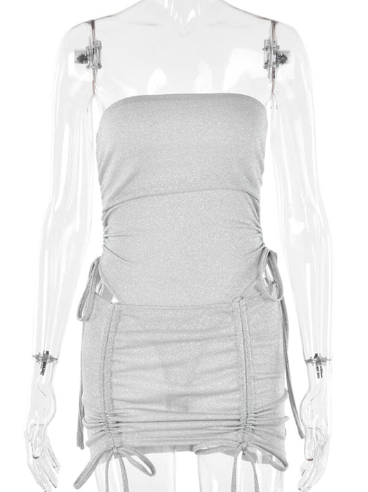 Levoire | Jupe sexy mettant en valeur les hanches avec lien, à enfiler, jupe étroite, Ensemble deux pièces