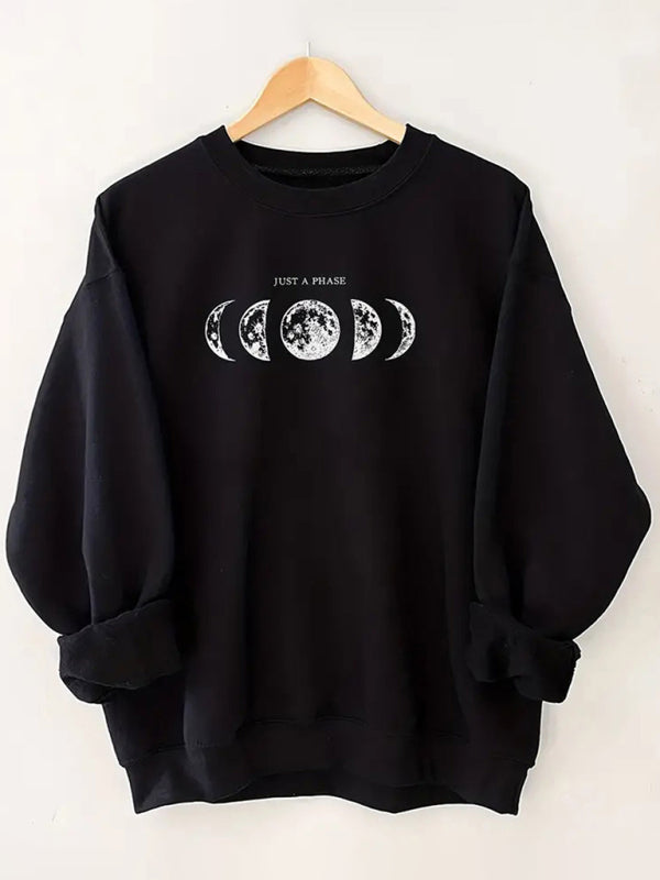 Levoire | T-shirt en gros à col rond pour femmes en forme de planète décontractée Must