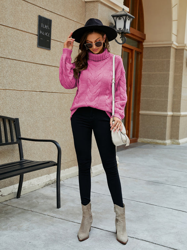 Levoire | Femme Col Roulé Twist T-shirt Mett