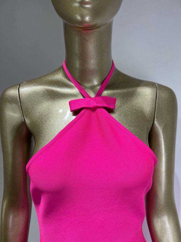 Levoire | Robe de soirée sexy à dos nu à col halter
