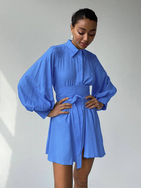 Levoire | Élégante robe souffle féminine avec ceinture