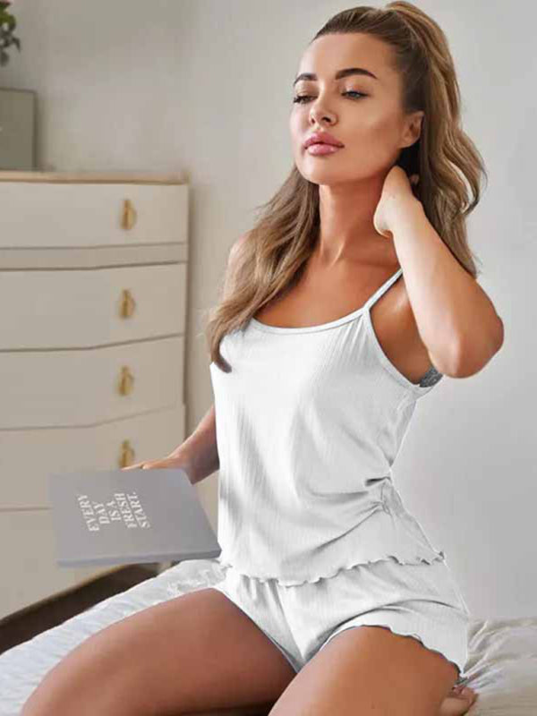 Levoire | Ensemble robe sans dos à coupe ample Blanc