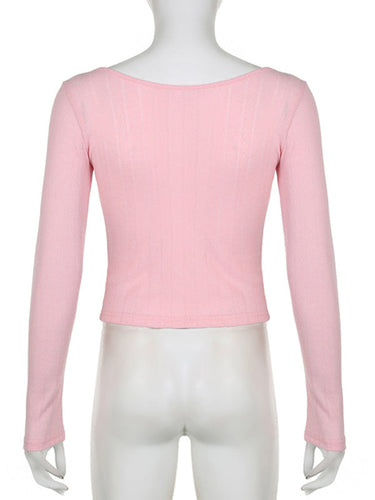 Levoire | Femme Loisirs Nœud Bas Taper Longueur Manches Longues Chemise