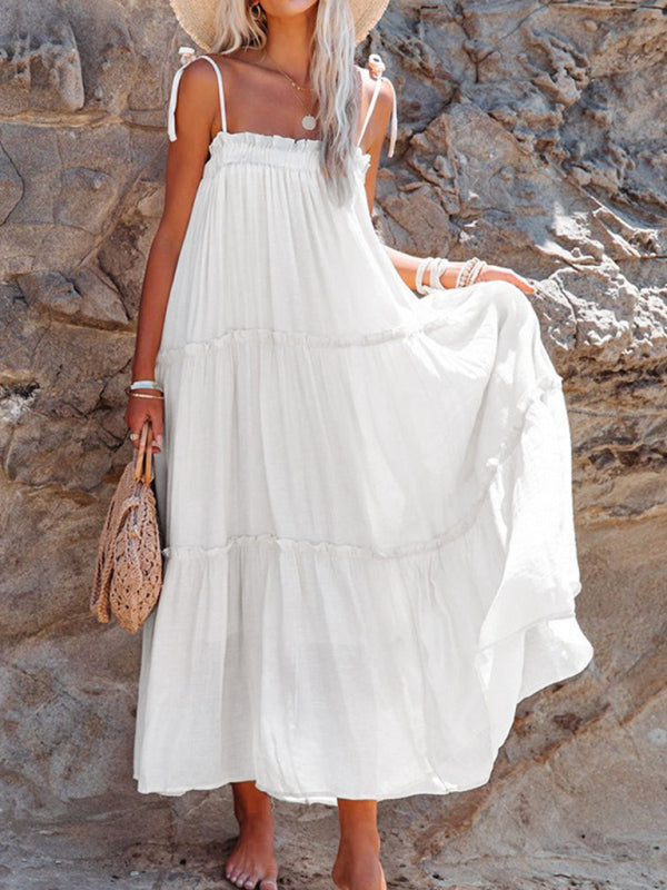 Levoire | Femme jupe midi sexy unie sans bretelles