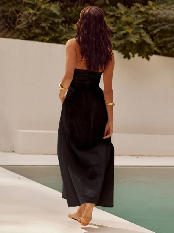 Levoire | Femme Modvidde Sans Manches Dos Ouvert Robe
