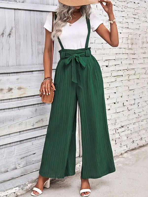 Levoire | Femme Nouveau Réglable Uni Pantalon Combinaison