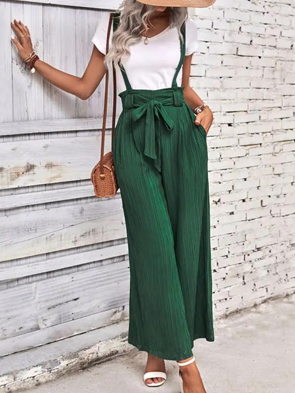 Levoire | Femme Nouveau Réglable Uni Pantalon Combinaison