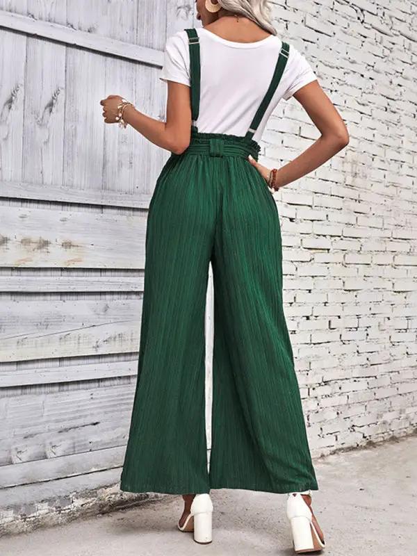 Levoire | Femme Nouveau Réglable Uni Pantalon Combinaison