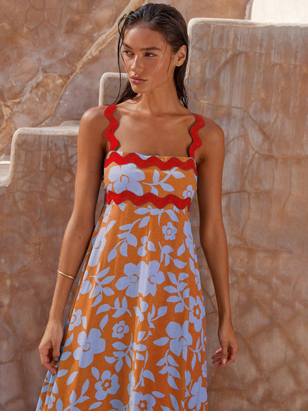 Levoire | Vêtements pour femmes Robe longue imprimée longue