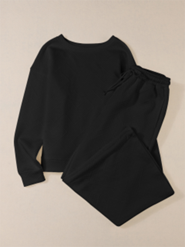 Levoire | Pantalons amples pour femmes en deux pièces à manches longues