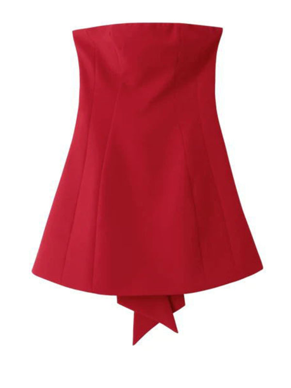 Levoire | Femme Nouvelle Sexy Décolleté Torsadé Robe Svelte Jupe Courte Robe