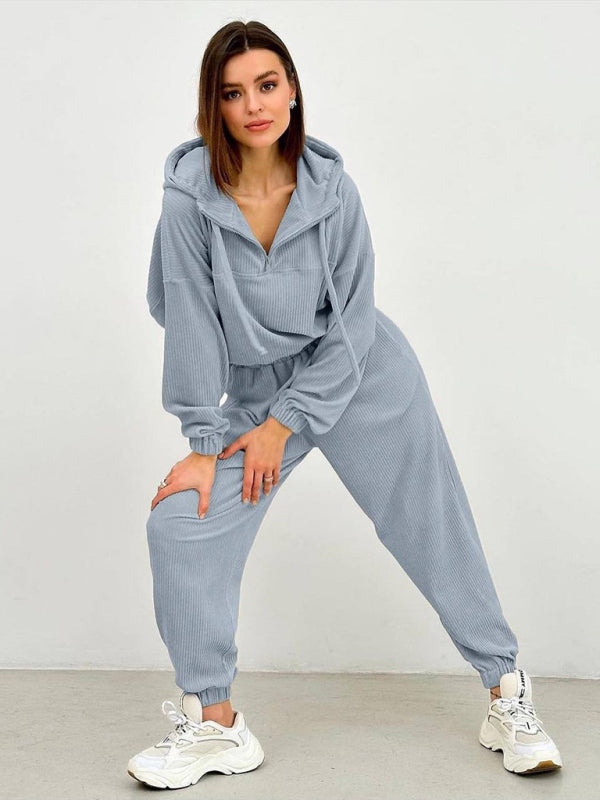 Levoire | Nouvelle sweat à capuche à manches longues, vêtement pour femmes, tenue deux pièces