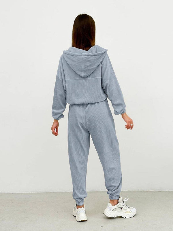 Levoire | Nouvelle sweat à capuche à manches longues, vêtement pour femmes, tenue deux pièces