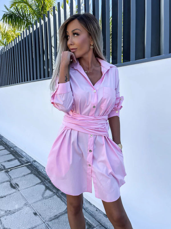 Levoire | Nouvelle robe en tricot Monivärinen Rullalapas - Neige Rosa