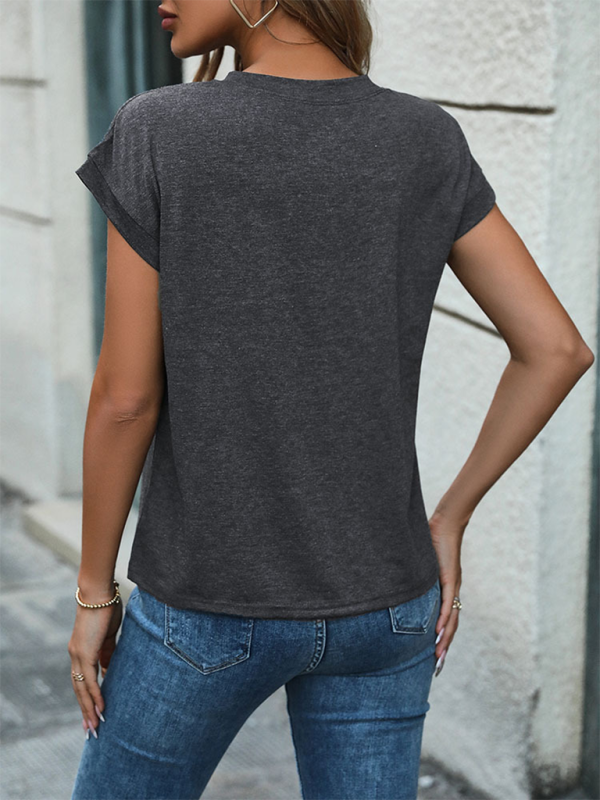 Levoire | T-shirt basique simple ajustée