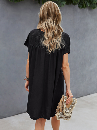 Levoire | Nouveau style de vacances décontracté robe courte